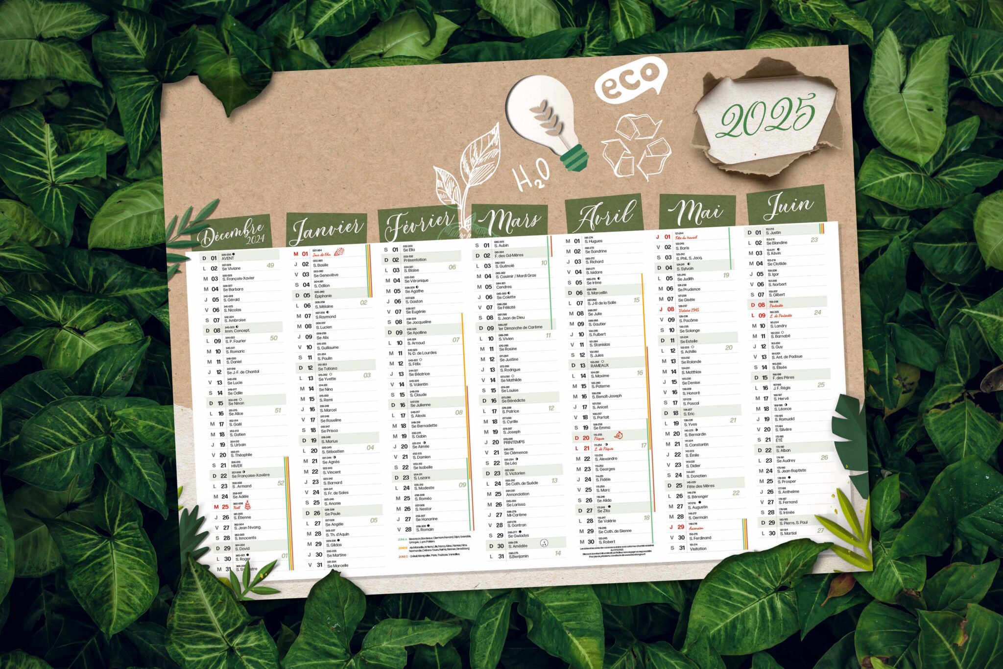 Calendrier ECO