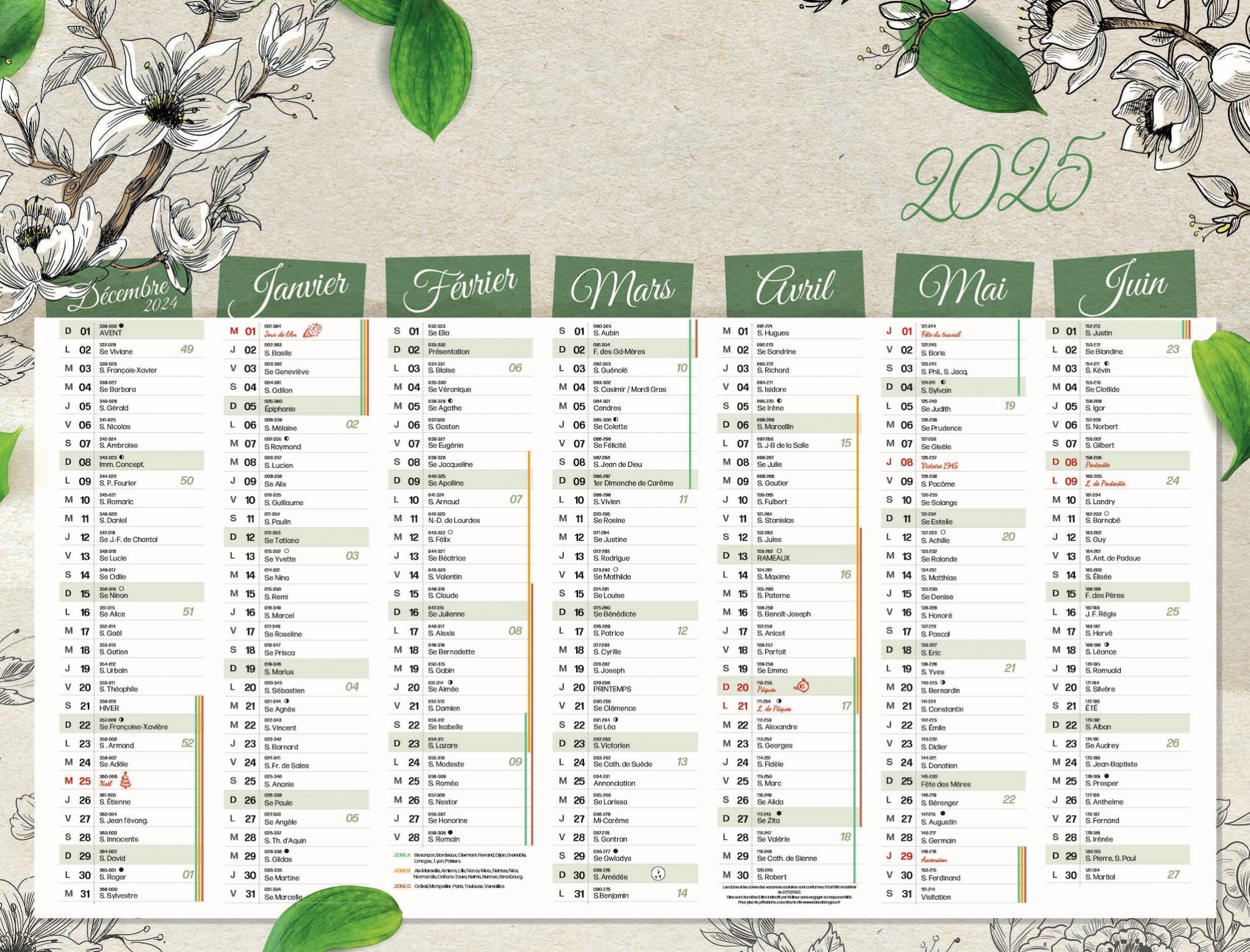 calendrier_420x320_Vegetal_2025