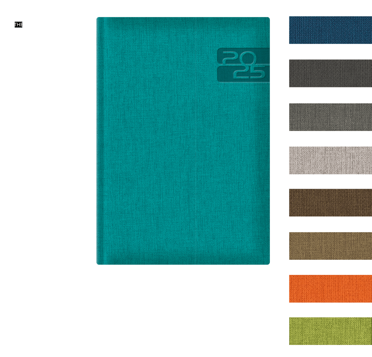 couverture matière agenda nuancier 27 Bolsena