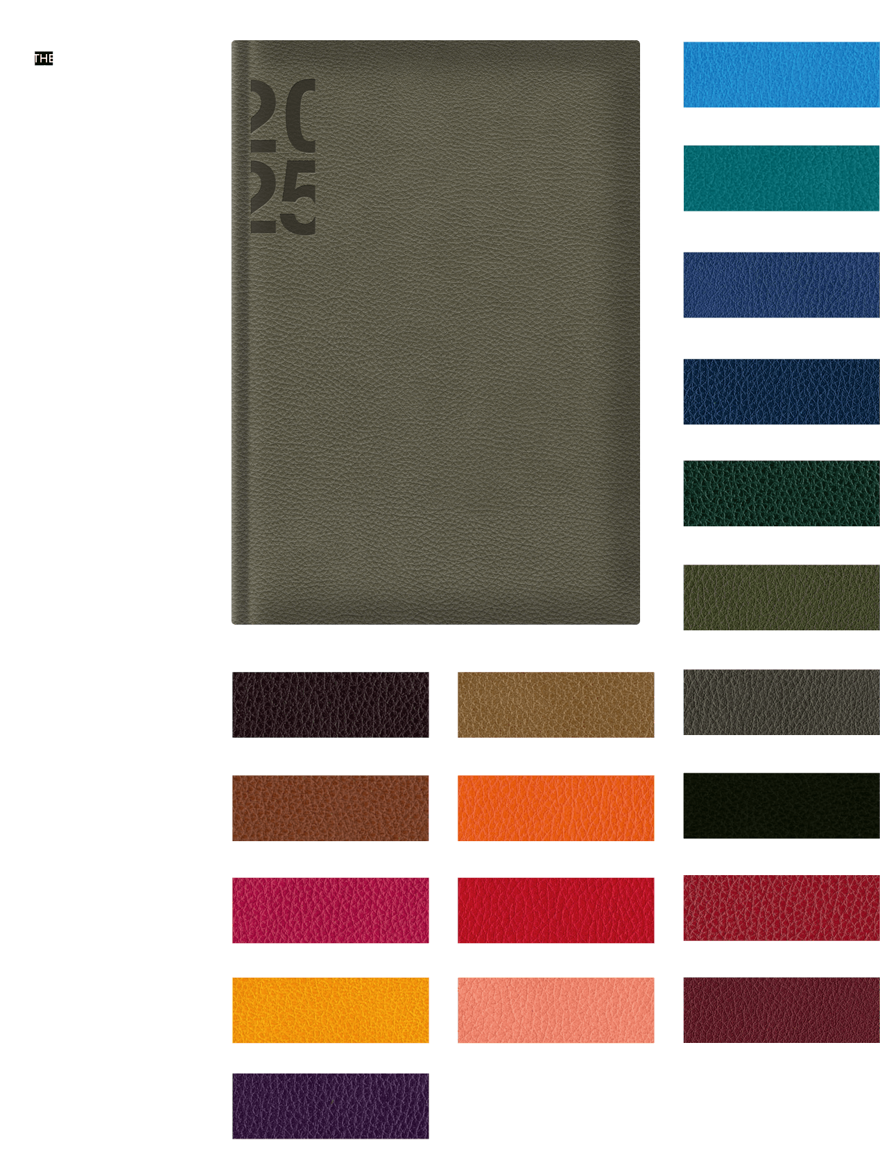 couverture matière agenda nuancier 2025 C7 EDOLO