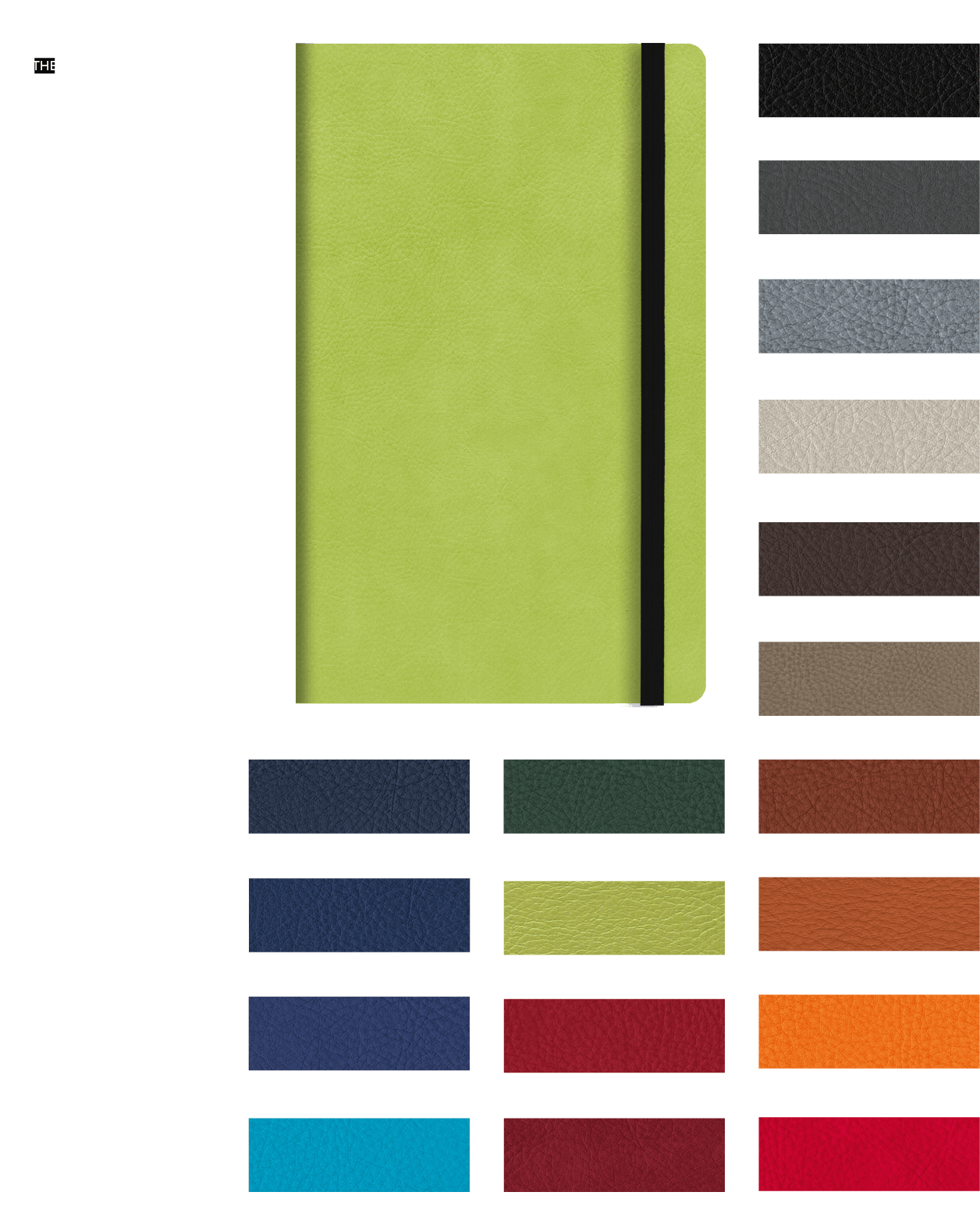 couverture matière notebook nuancier 2025 24 GRADARA