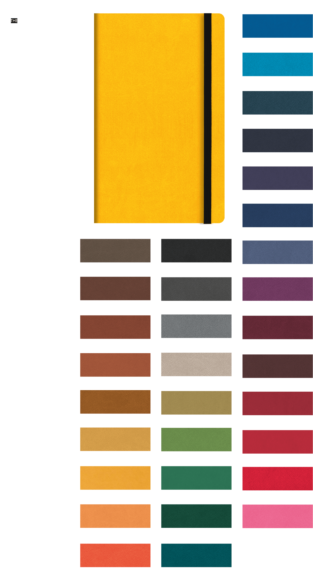 couverture matière notebook nuancier 2025 5 TUCSON