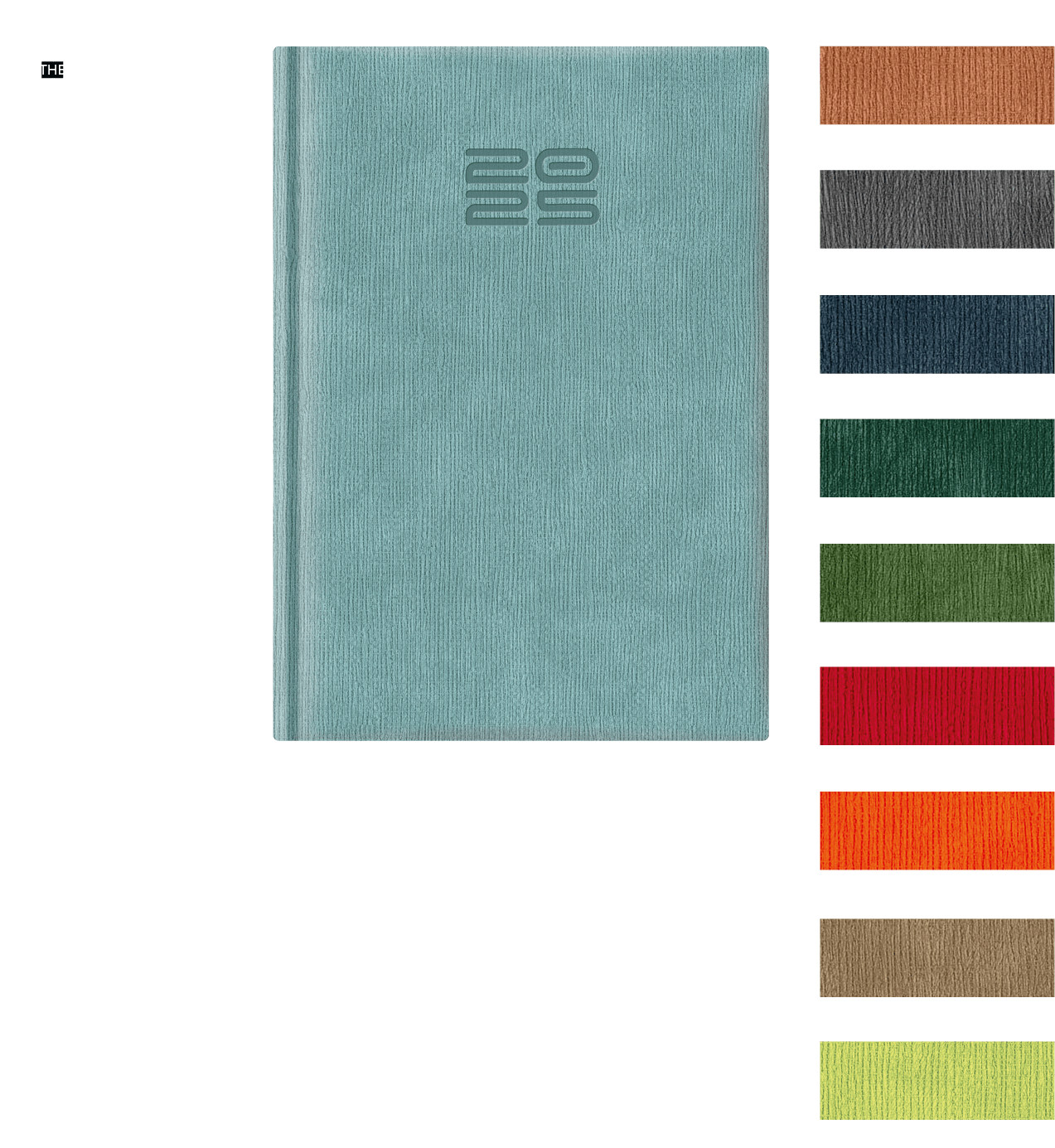 couverture matière agenda nuancier 2025 CJ POLIGNANO